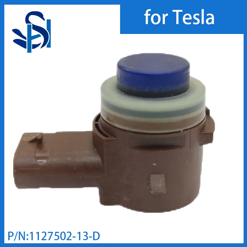 Sensor de estacionamiento 1127502-13-D PDC, Sensor de parachoques, Radar ultrasónico de Color azul para Tesla modelo S X 3 Y