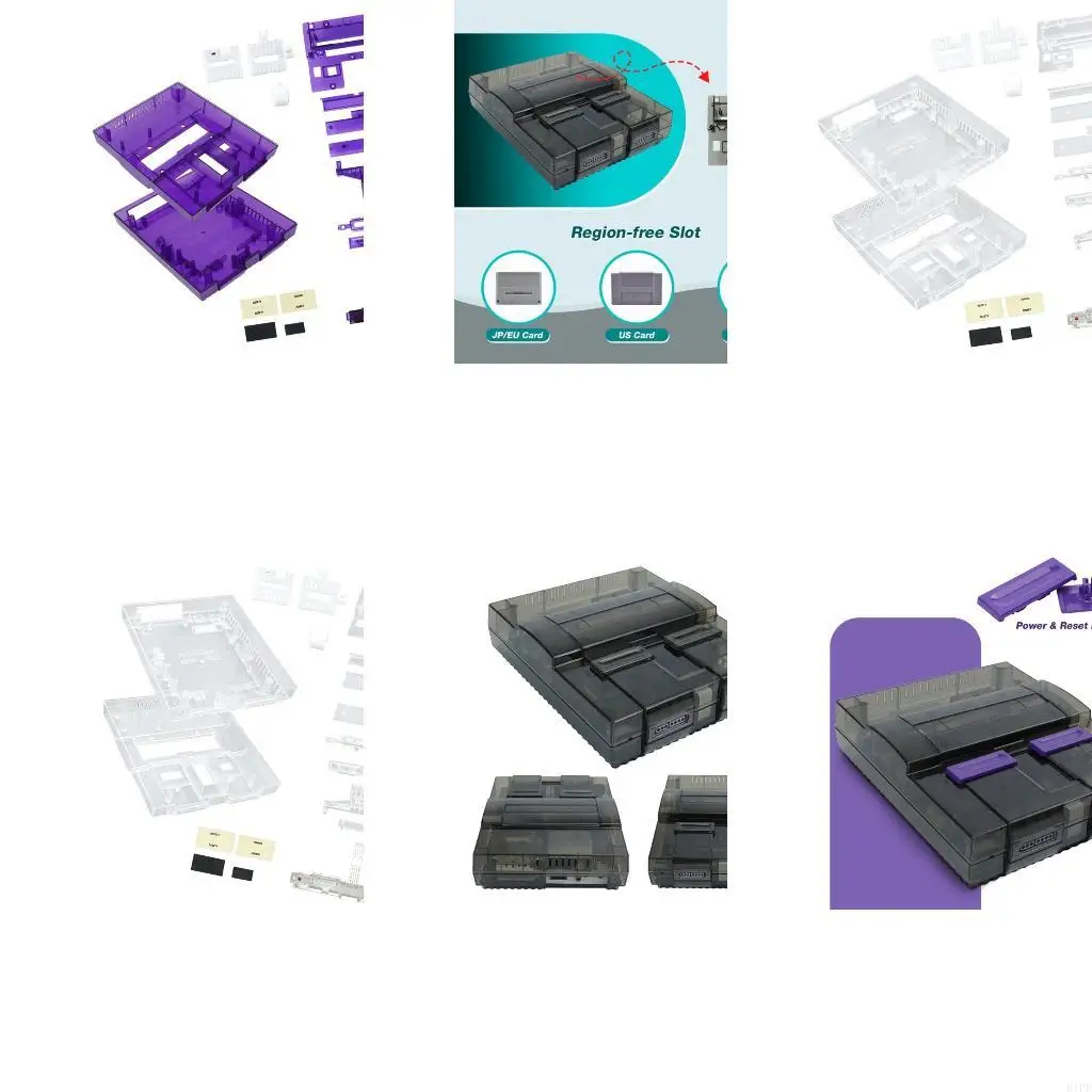 E1PF Replacement Shell For Color System ABS Material Housing For Traditional Game Repair And Color Change