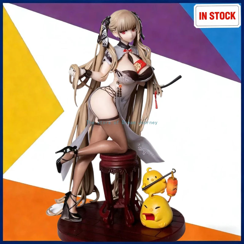 

In stock original cheongsam awesome Azur Lane two-dimensional ship girl anime game gk scenery figure ornament collection gift