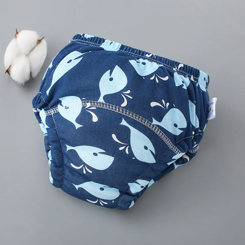 9 Styles Neugeborenen-Trainingshosen Baby-Shorts mit Aufdruck Waschbare Unterwäsche Baby Jungen Mädchen Stoffwindeln Wiederverwendbare Windeln Säuglingshöschen – Detail 7