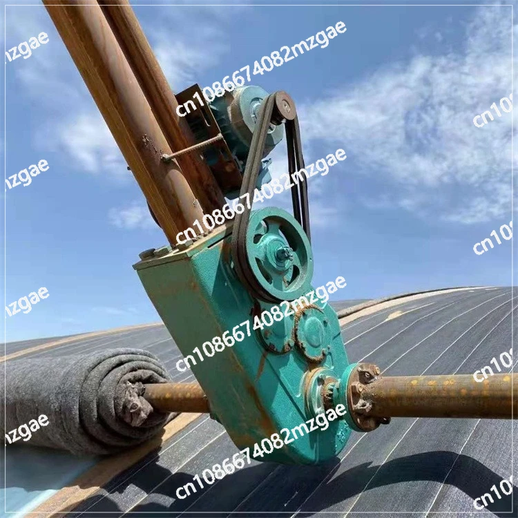 Greenhouse rolling shutter machine, central quilt machine, greenhouse quilt machine, large five-axis power