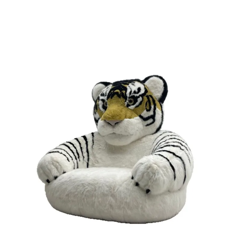 

Internet celebrity tiger animal cute sofa living room two-dimensional sofa creative size apartment fabric plush sofa