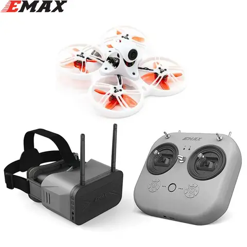 Emax Tinyhawk III RTF Kit RC FPV Racing Drone F4 5A 15000KV RunCam Nano 4 37CH 25-100-200mW VTX FrSky D8  Controller Goggles