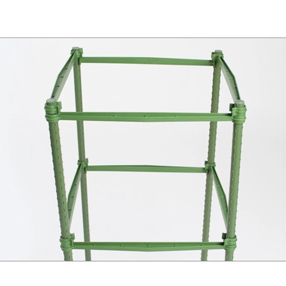 24 قطعة توسيع حديقة قضيب بين قوسين البلاستيك الطماطم الخيار الكرمة دعم ارتداء مقاومة قابلة لإعادة الاستخدام داخلي في الهواء الطلق #2