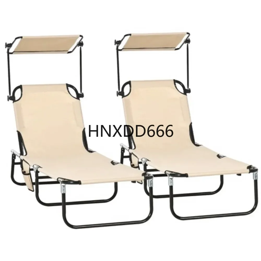 

Fold-out recliners/beach chairs are breathable oxford fabric that dries quickly, breathes and keeps you cool in the summer