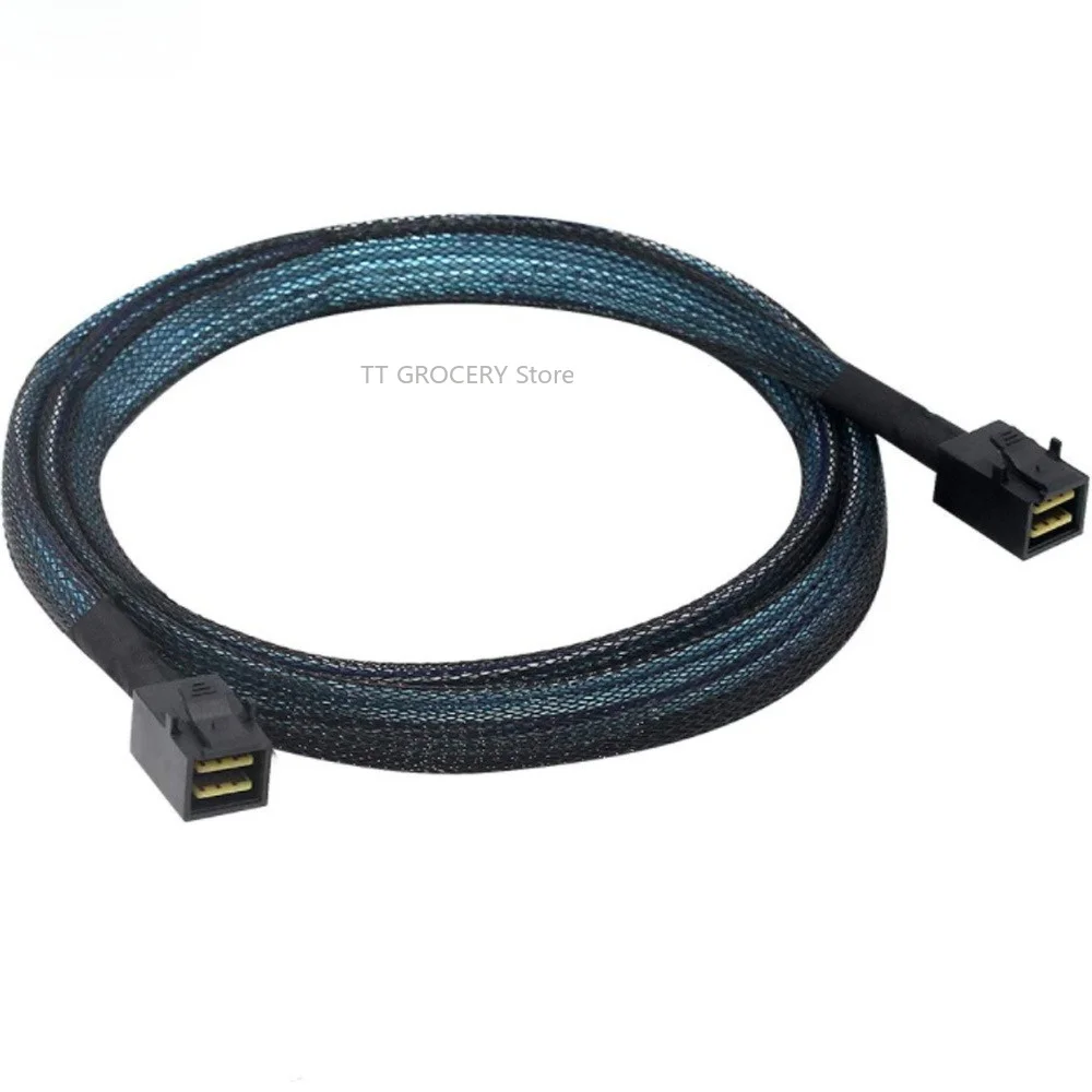 12 Gbit/s SAS 3.0 internes Mini-SAS-HD-Kabel SFF-8643 zu SFF-8643 für Server-Speicher, RAID, PCI-Express-Controller, NVMe-Backplane