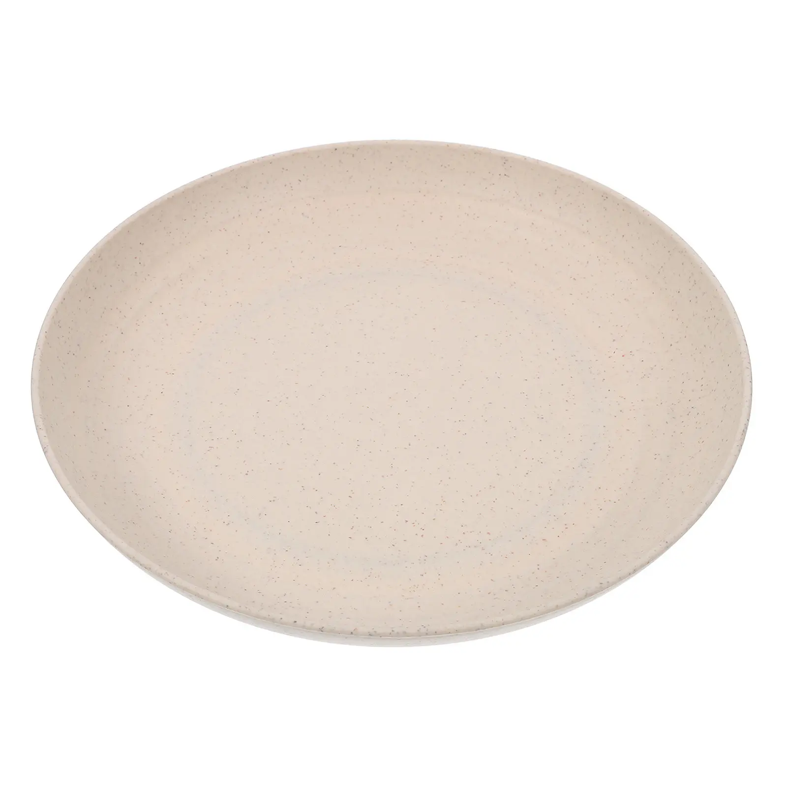 Round Food Tray Household Serving Plate Simple Design Multi-Function Snack Dish Decorative Food Plate for Family Restaurant Use