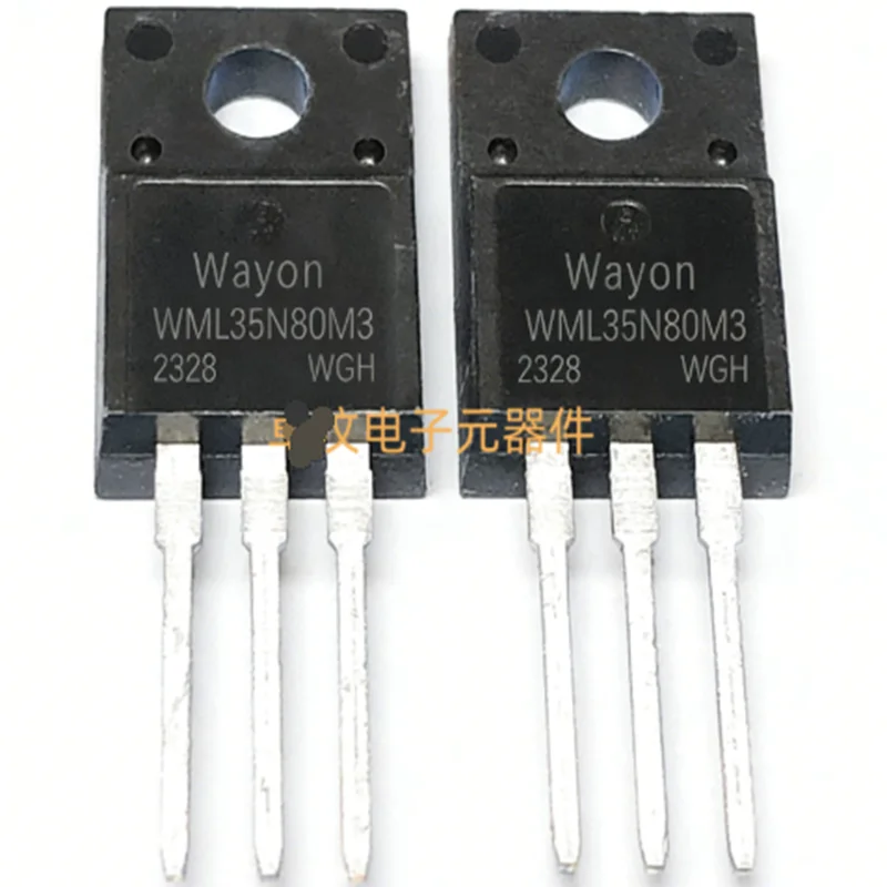 5pcs-20pcs WML35N80M3 TO220F 80V 35A N-channel enhancement-mode power MOSFET