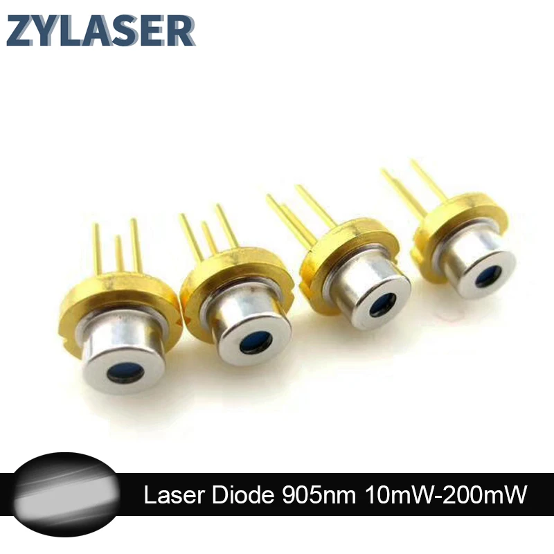 

High Quality 905nm IR 10-200mw Laser Diode Module Infrared Invisible DIY Laser Sensor Diodes LED Electronics Design