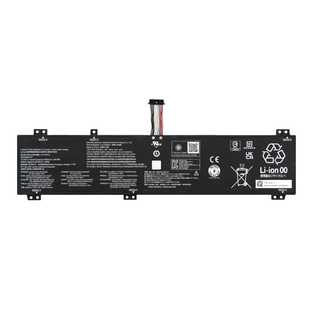 KingSener L21C4PC2  L21D4PC2 Laptop Battery For Lenovo Y9000K R9000K ARHA7 2022 L21C4PC3 L21M4PC5 15.52V 99.9WH