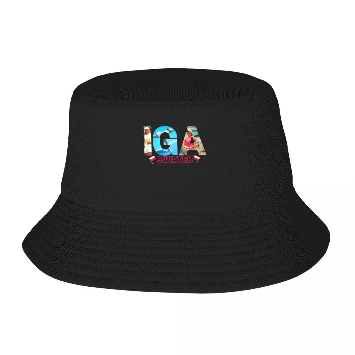 Mens My Favorite Iga Swiatek Iga Swiatek Sticker Gifts Music Fans Bucket Hat derby hat Men's Luxury Women's