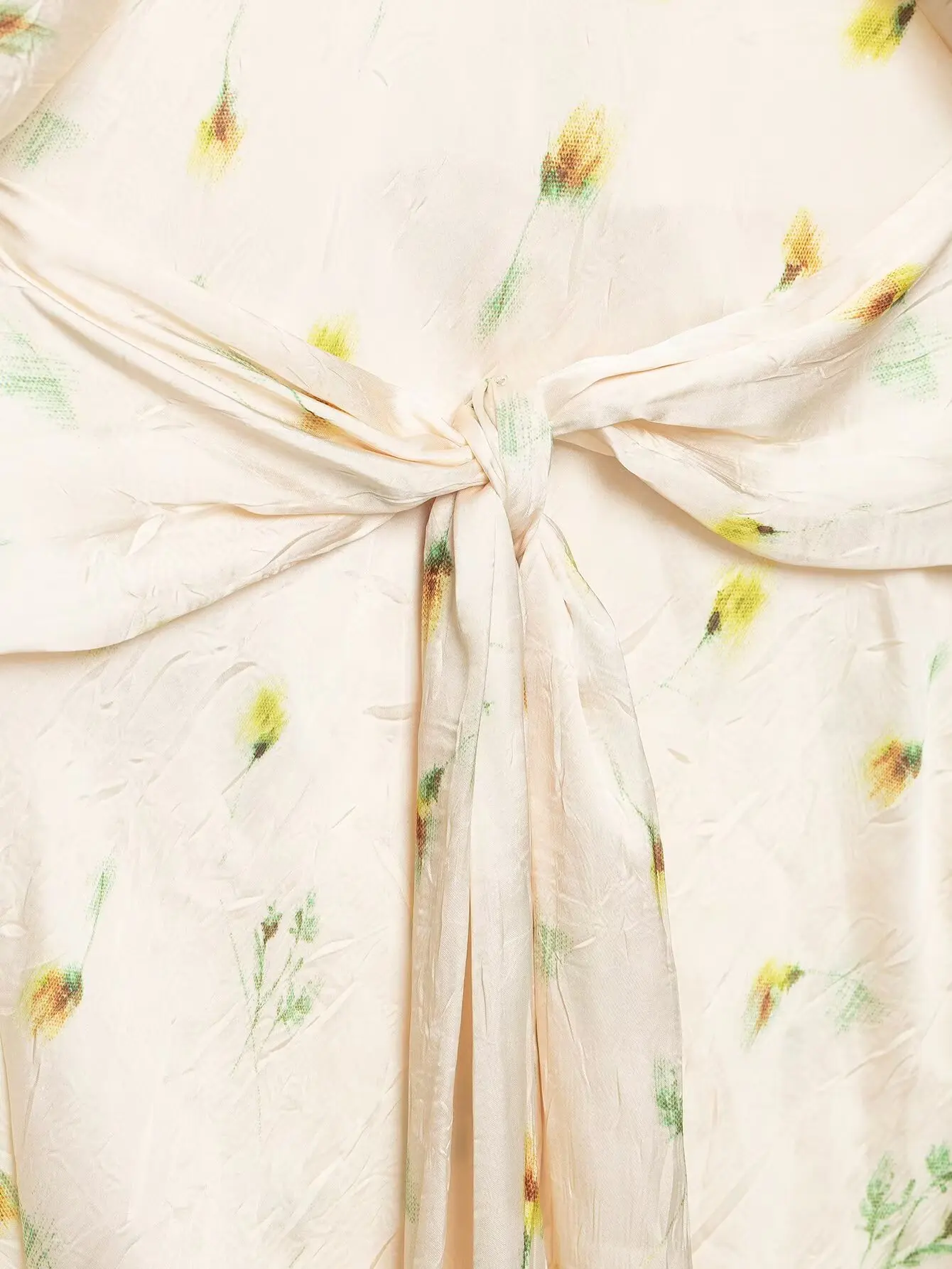 TFMLN Damen Blumenmuster Plissee-Partykleid Elegantes Hochgeschnittenes Fledermausärmel Figurbetontes Langes Kleid Damen Herbst Neue Mode Abendkleid – Detail 8