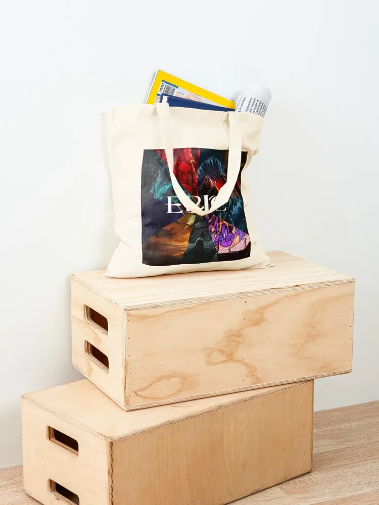 Epic the Musical Saga Covers Tote Bag tote bags men cloth bag woman custom canvas bag tote