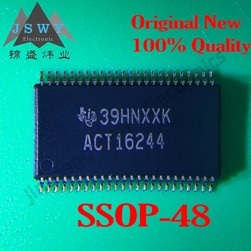 1~50PCS SN74ACT16244DGGR SN74ACT16244 Silkscreen ACT16244 TSSOP48 Logic Chip IC New In Stock Free Shipping