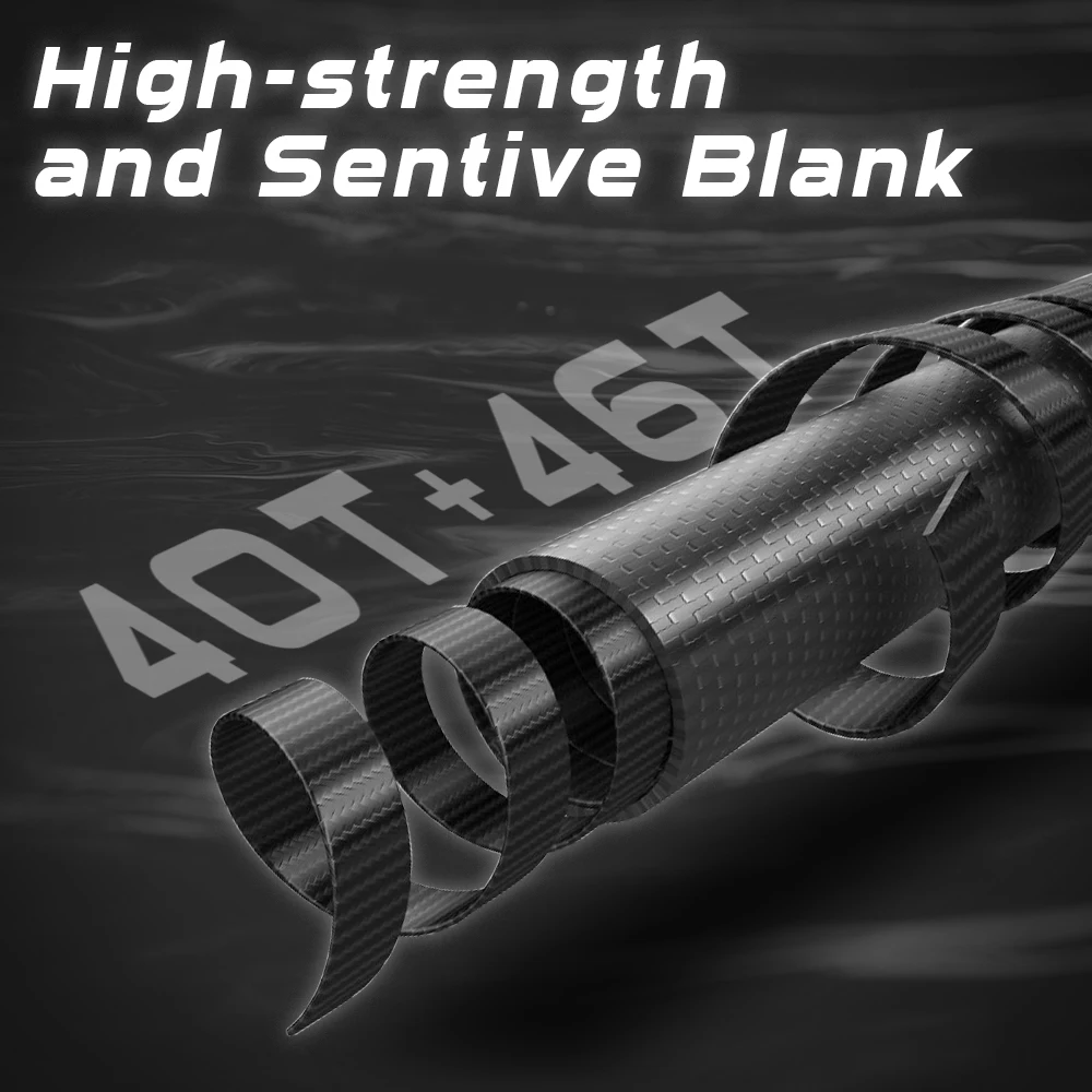 MIFINE MICROBITE Ajing Fishing Rod UL/L Spinning Rod 1-8g/1.5-10g Saltwater Freshwater Light Rock Fishing Fast Action 40T/46T