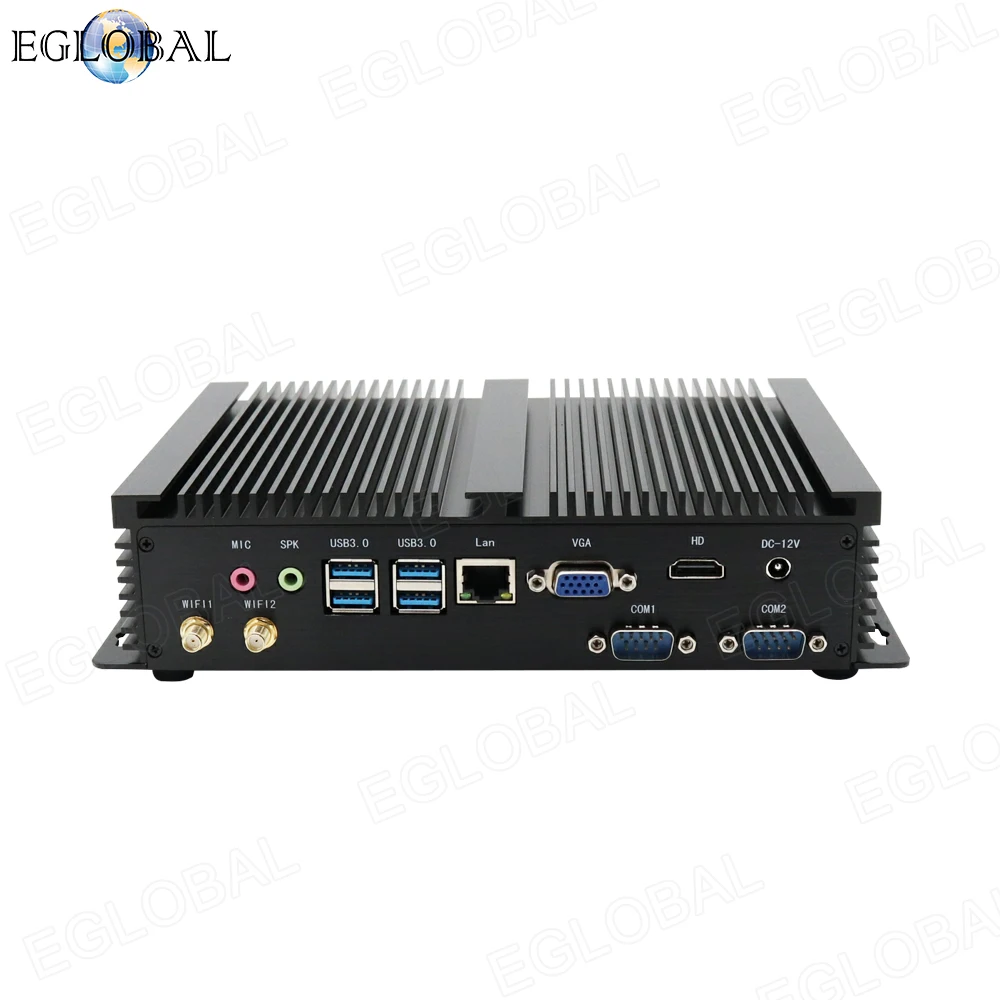 EGLOBAL 인텔 12 세대 산업용 미니 PC i7-1255U i5-1235U, 64G RAM, 2TB SSD, 데스크탑 컴퓨터, 윈도우 11 RJ45 LAN COM HDMI Minipc