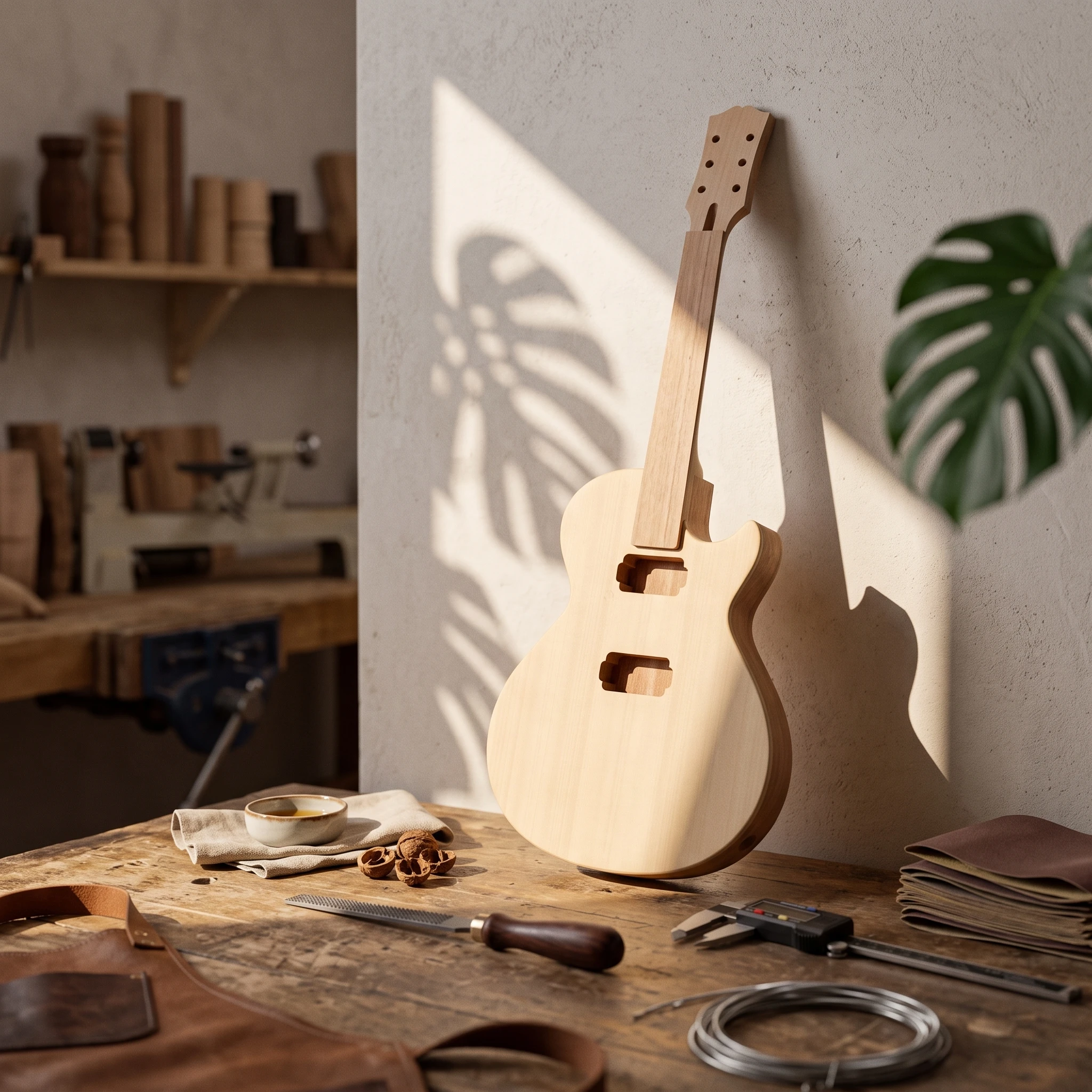 guitar-body-blank-solid-wood-guitar-body-with-cutaway-natural-tonal-acoustic-resonance-stable-for-luthiers-luthiery-workshop