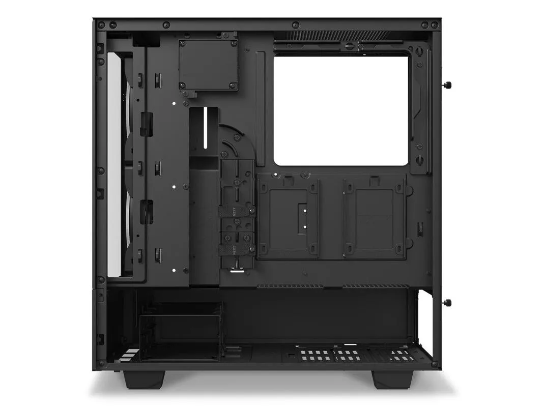 Diskon Besar Casing Komputer H510 Casing Menara Tengah RGB Hitam Elit Casing Gaming PC Menara Tengah