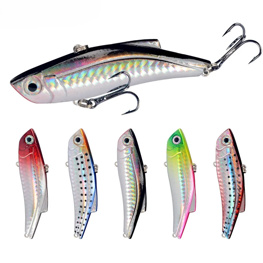 

21g Heavy VIB Lure 9cm, Lipless Crankbait for Long Cast & All Water Layer, Sinking Vibration Bait for Bass Pike, 5 Colors