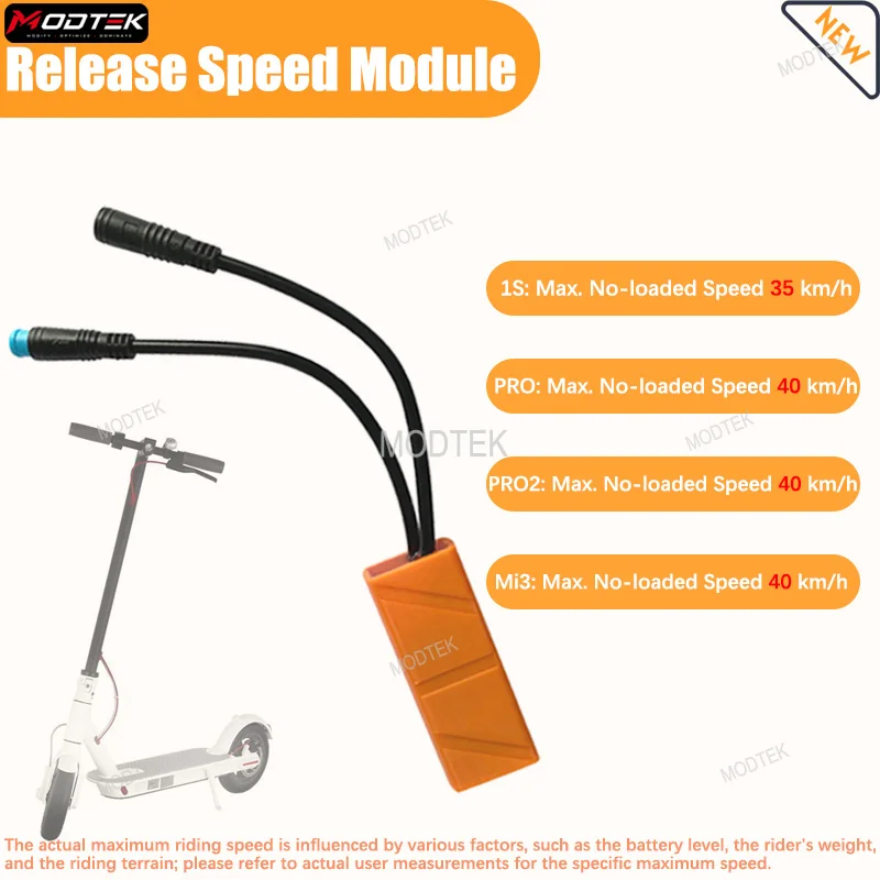 Unlimited Speed Module for Xiao Mi Electric Scooter 40km/h Three Speed Modes Custom Parts