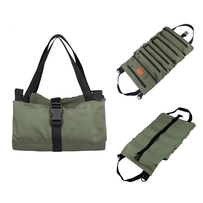 Tool Storage Bag Waterproof Canvas Multifunctional Storage Tool