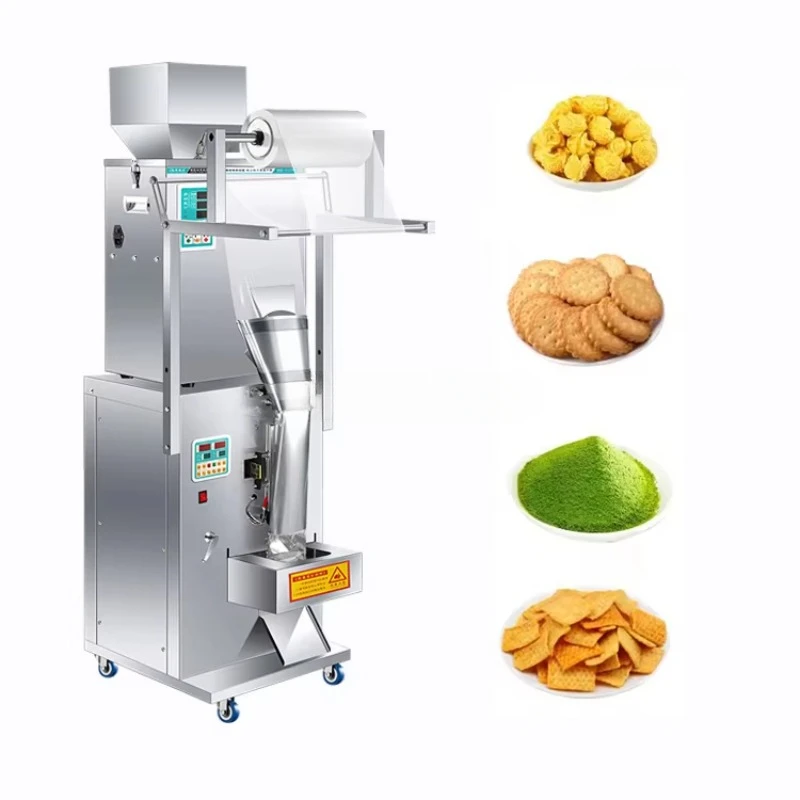 New Automatic granular powder quantitative back/three-side sealing packaging machine