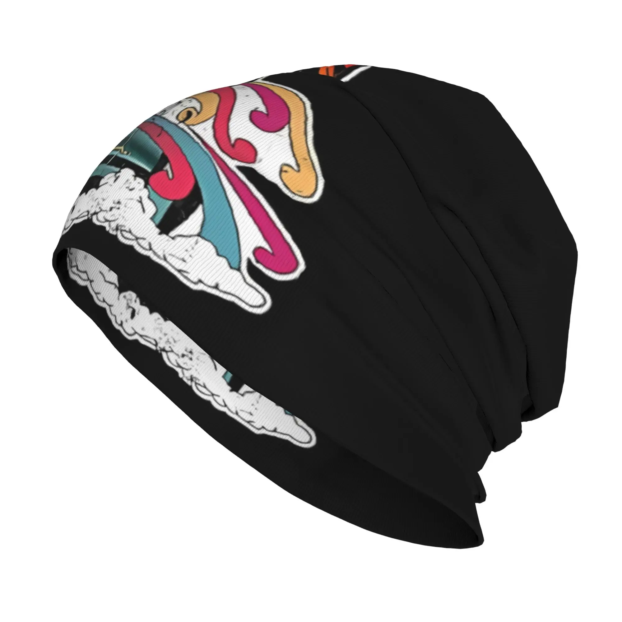 Bonnet Hats Soul Train Men Women's Thin Hat Colorful Autumn Spring Cap Street Skullies Beanies Caps