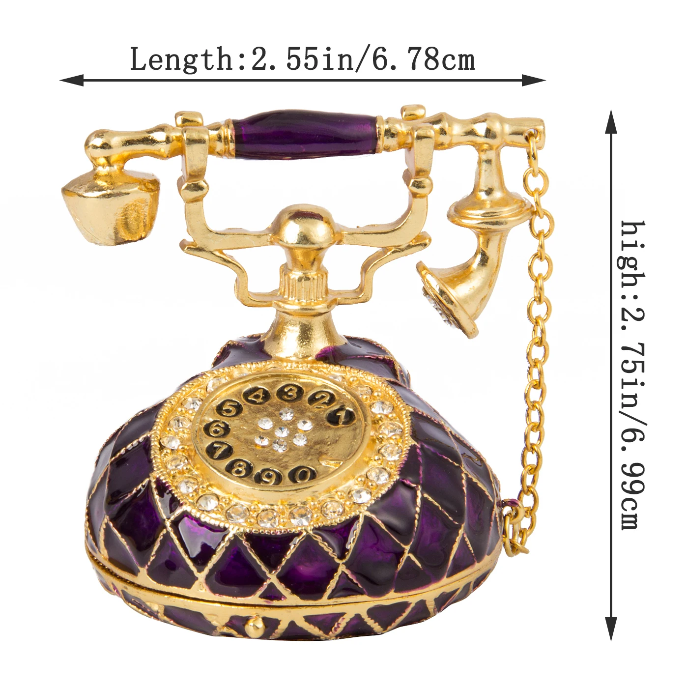 QIFU New Arrive Purple Beautiful Vintage Home Decor