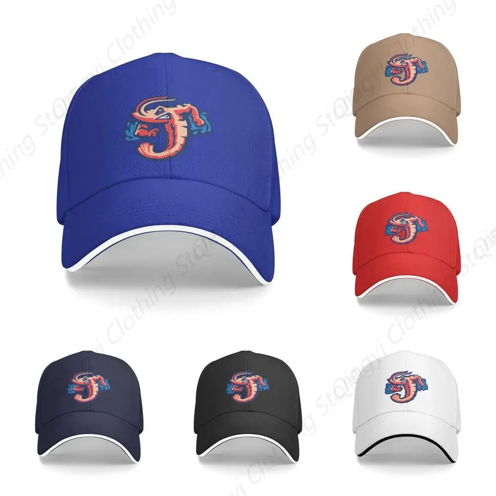 

Jumbo Shrimp Casual Sandwich Baseball Cap Adjustable for Men for Women Blue