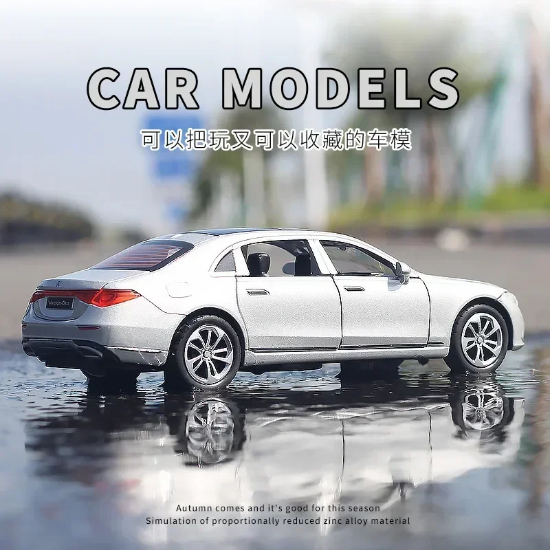 

1:32 Mercedes-Benz S400L High Simulation Diecast Car Metal Alloy Model Car Children's toys collection gifts A921