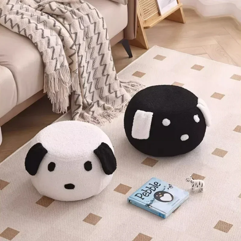 

Простой креативный табурет для щенка, домашний плюшевый табурет для смены обуви с героями мультфильмов, милые детские табуретки для гостиной, компактная мебель