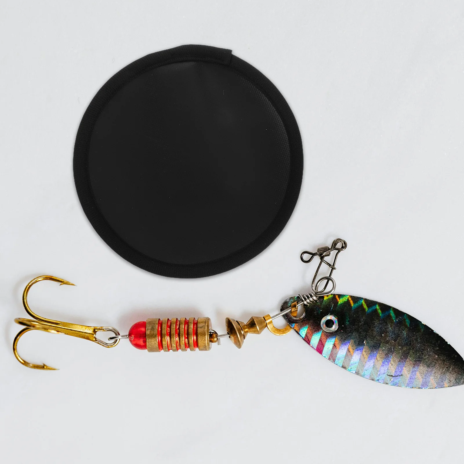 

2Pcs Fishing Bait Cover Protector Lure Wrap Hook Guard Lightweight Portable Fresh Bait Enhance Success Durable Material