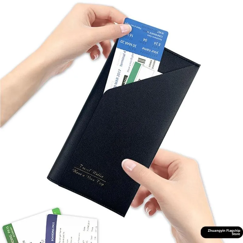 

Портативный чехол для паспорта с защитой от кражи, дорожная сумка для документов, футляр для удостоверений личности для международных поездок