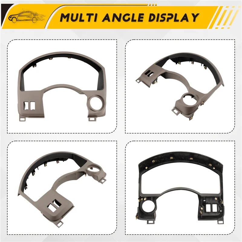 ABOK-Instrument Decorative Frame Dashboard Border 68240-ZZ50A For Nissan TITAN 2008-2015