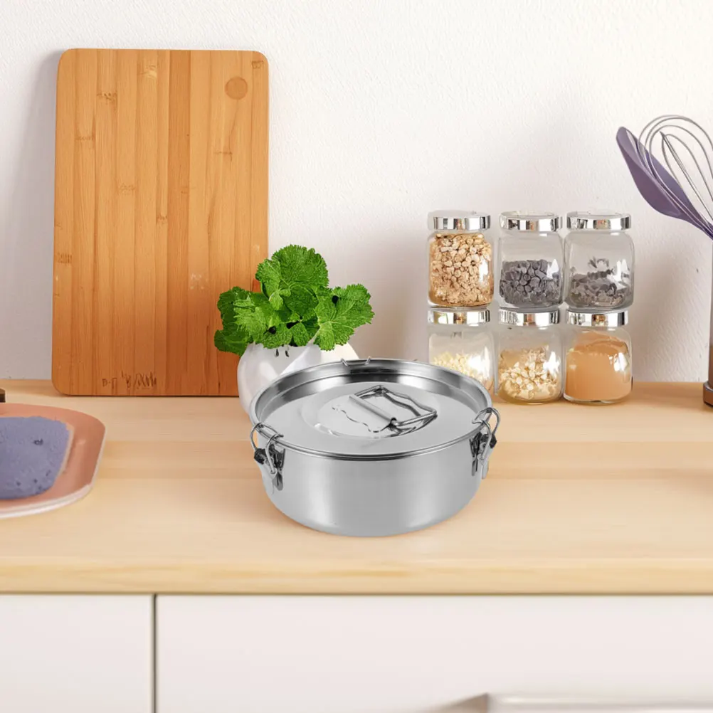 

Stainless Steel Steamer Flan Baking Dish Mold Pie Molds for with Lid Pan De Bano