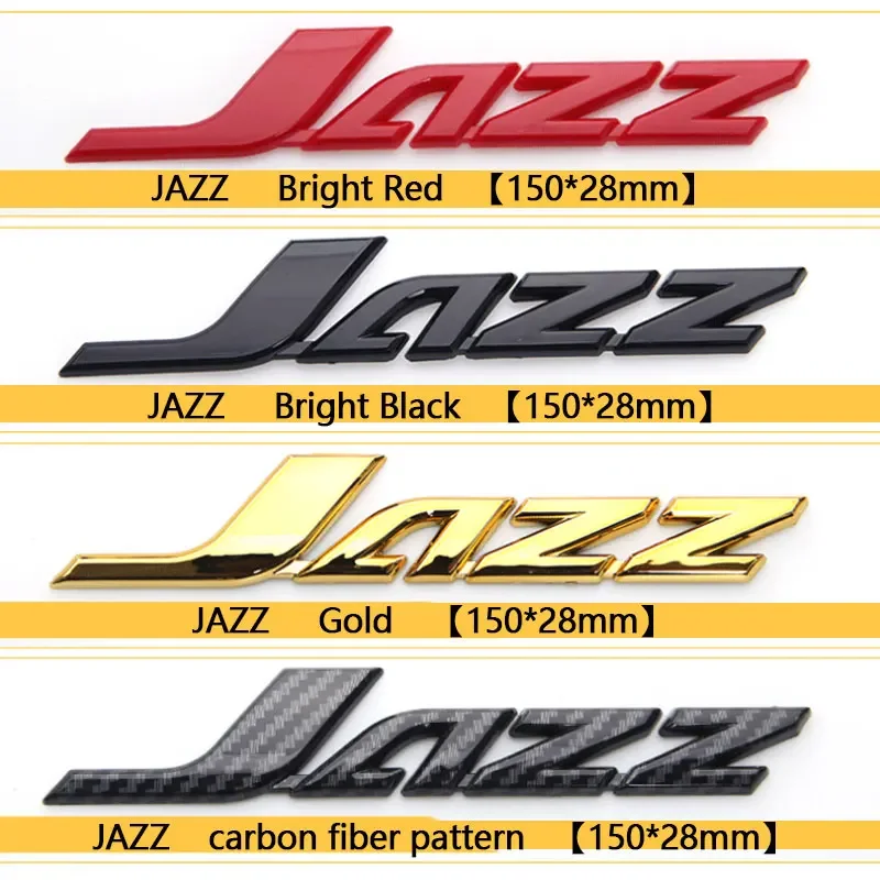 

For HONDA series CIVIC Accord CITY FIT fit refir i-VTEC JAZZ 4WD logo letter car stickers English label rear trunk accessories