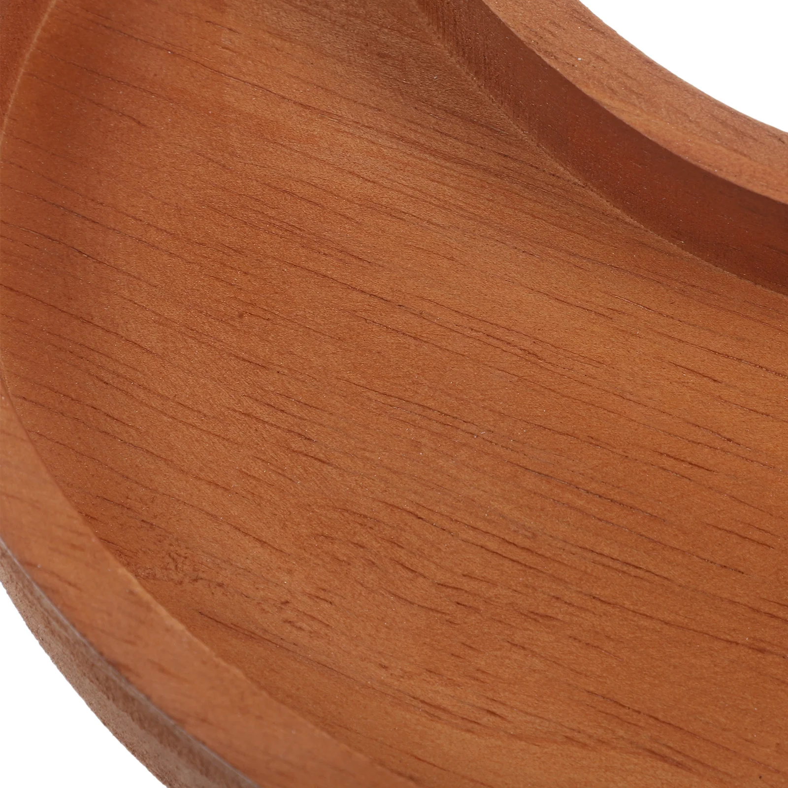 

Wooden Moon Shaped Storage Tray Creative Desktop Sundries Organizer for Jewelry Cosmetics Essential Oil