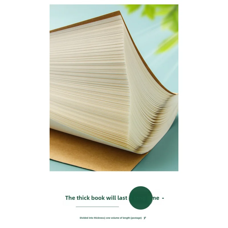 Extra Thick Blank Notebook 5