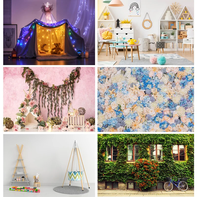 VinylCustom fondali fotografia puntelli compleanno per bambini Festival paesaggio tema Studio fotografico puntelli 2231 ZL-03