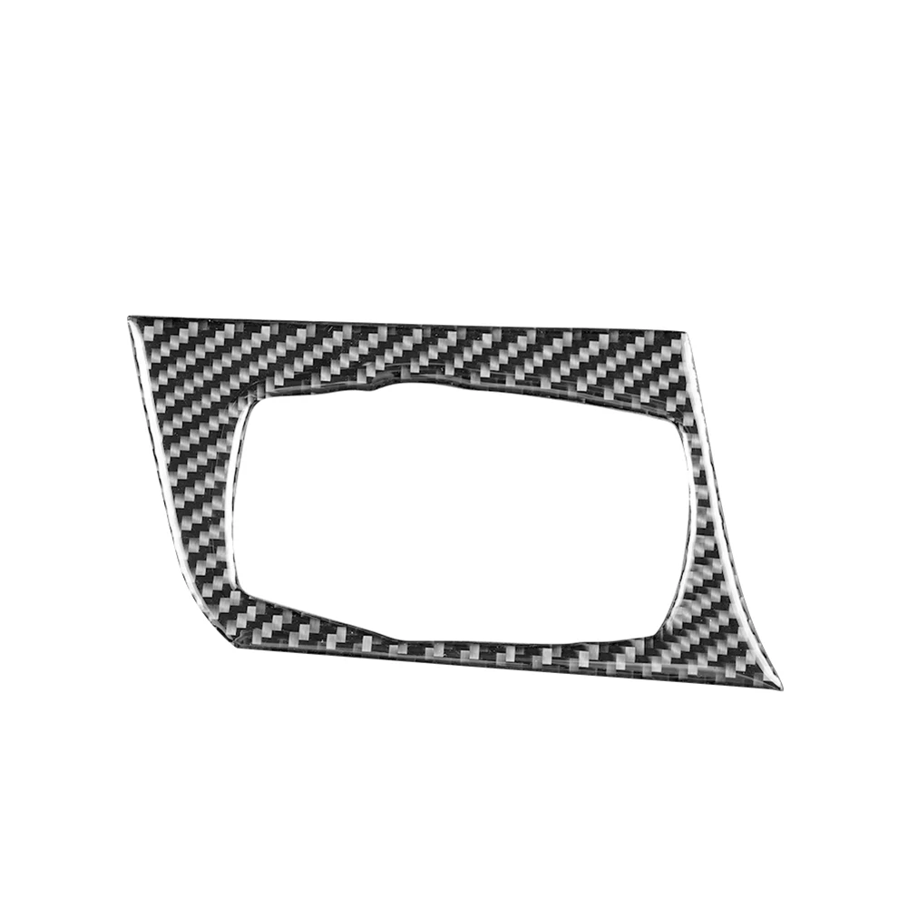 Carbon Fiber for BMW X1 F48 2016-2022 X2 F39 2018-2022 Car Multimedia Button Panel Cover Trim Interior Accessories LHD