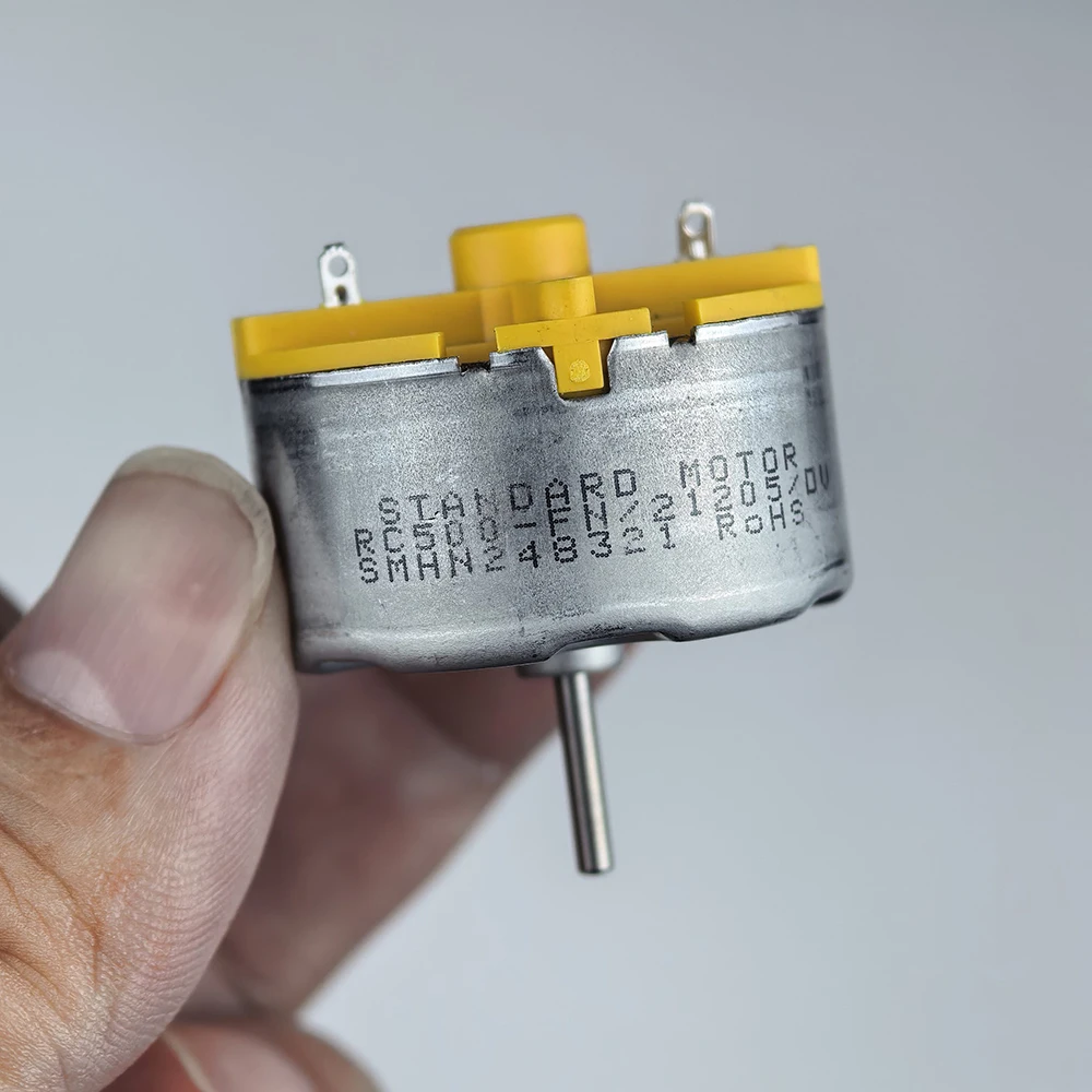 Standard S.M.C RC500-FN/21205 DC 3V-7.4V  6V Micro 32mm Round RK-500 Electric Motor for Sweeper Robot Perfumer Humidifier