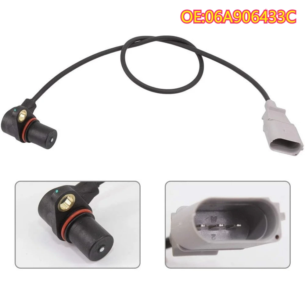 

High quality New For 06A906433C Crank Krukaspositiesensor Voor Audi A4 A6 Skoda Seat VW Kever Jetta Golf Passat 1.8T 2.0