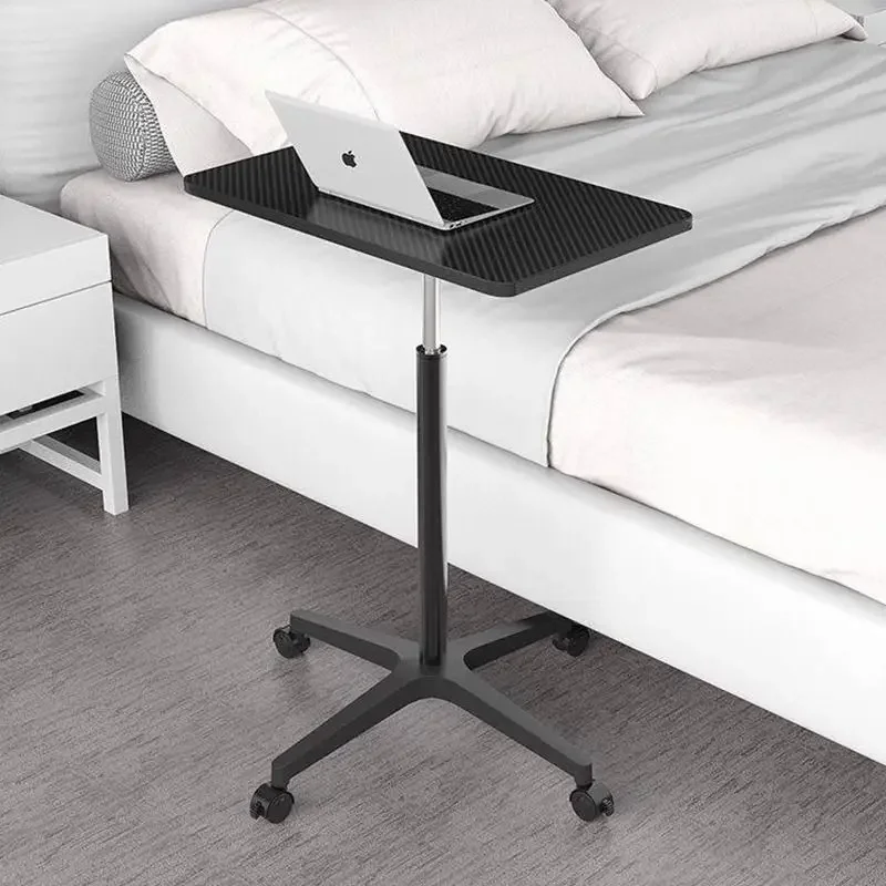 

Mobile Small Table Height-adjustable Standing Desk Sofa Side Table Laptop Desks Computer Tables with Wheels Office Furniture