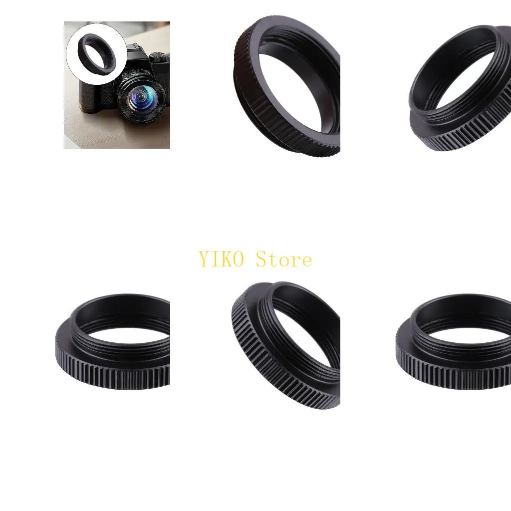 

K32C 5mm 10mm C Mount to CS Mount Extension Adapter Rings for CCTV Security Industrial Camera Lens Conversion Aluminum Spacer