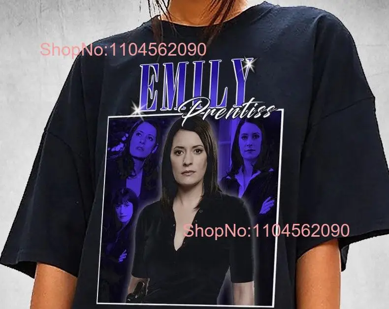 Emily Prentiss T Shirt design stily retro cool fan art 90s poster Vintage Bootleg Classic  long or short sleeves