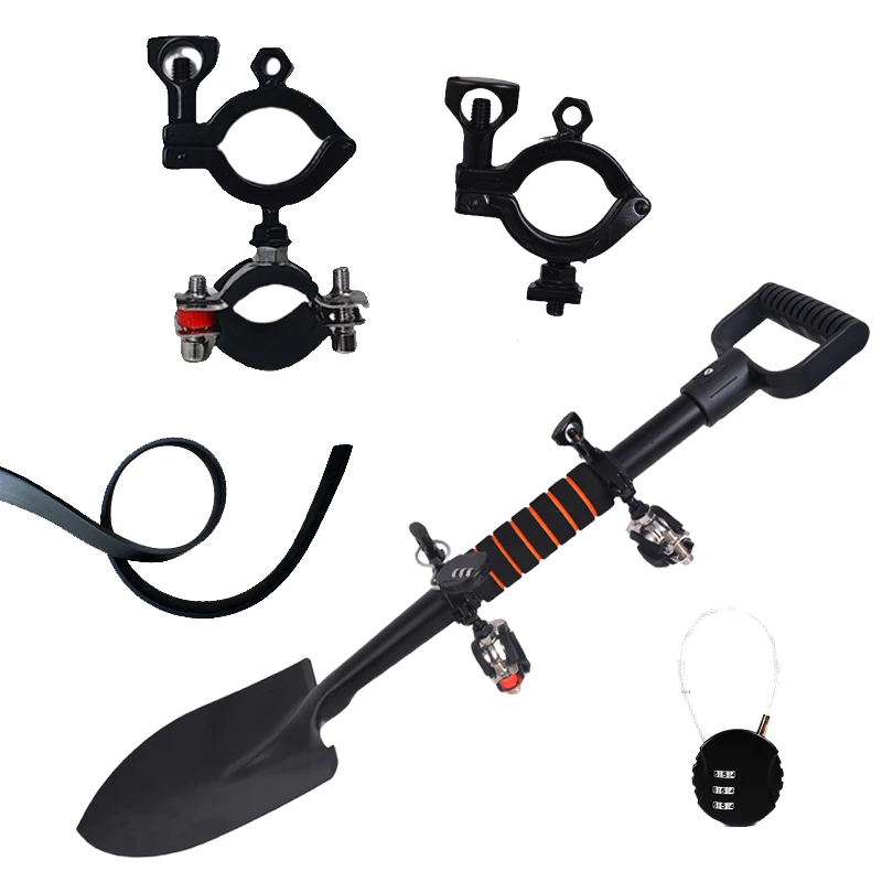 

2-4PCS Tool Fixing Bracket Wall Mounting Bracket Shovel Ax Quick Release Clamp Shovel Bracket Car RV Boat Home Accessories