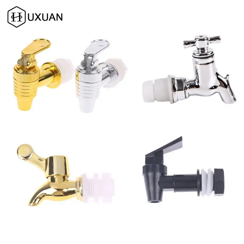 1pcs Wine Valve Water Dispenser Switch Tap Glass Wine Bottle Plastic Faucet Jar Wine Barrel Water Tank Faucet With Filter