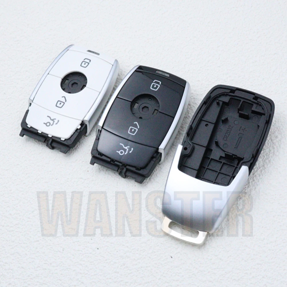 Replacement Car Key Fob Case Housing Shell for Mercedes Benz A C E S G Class GLC CLE CLA GLB GLS W177 W205 W213 W222 X167 AMG