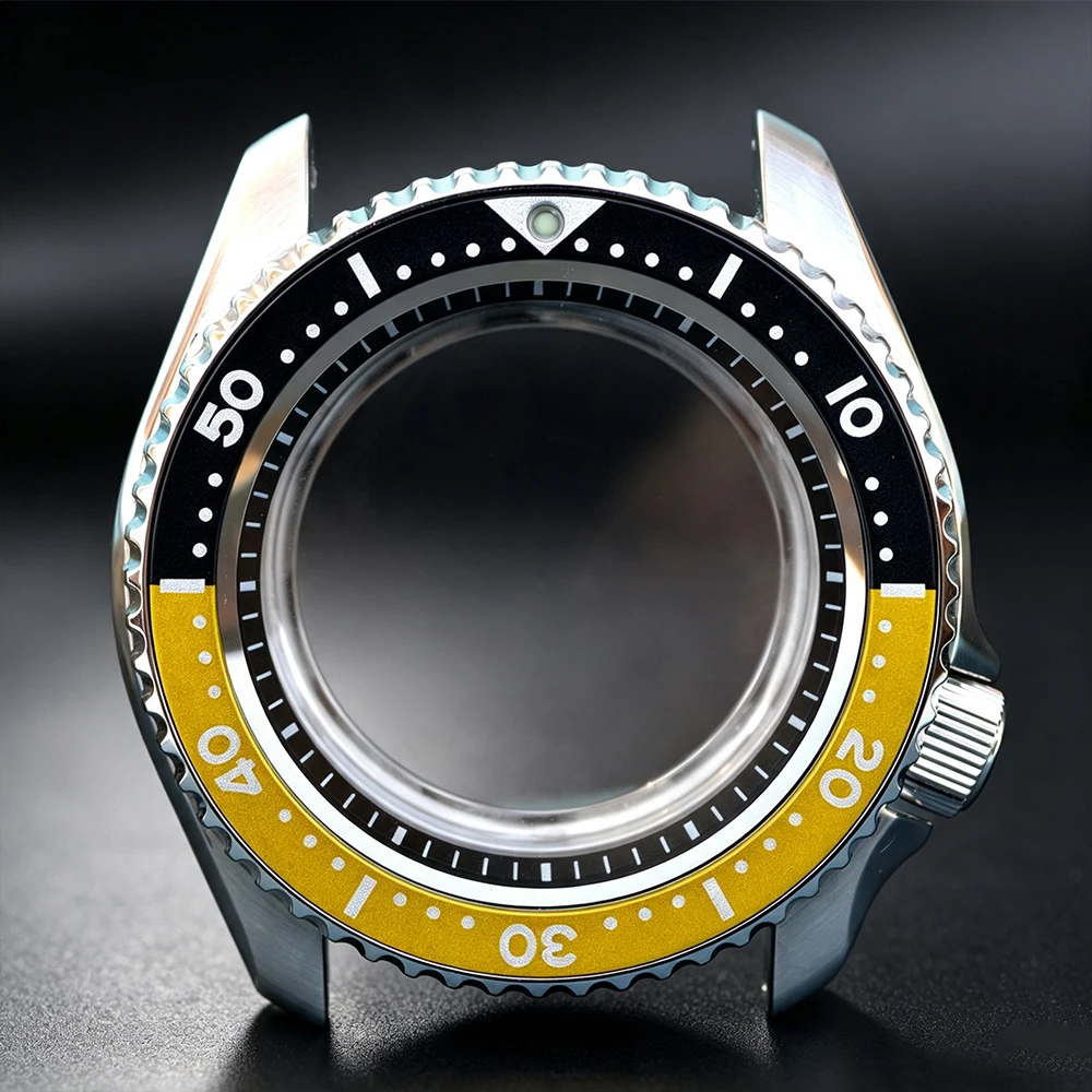 (Resist inferior products) Sapphire Glass Transparent Back SKX007 Case NH35/36 Movement 28.5mm Dial 3.8 Point Crown