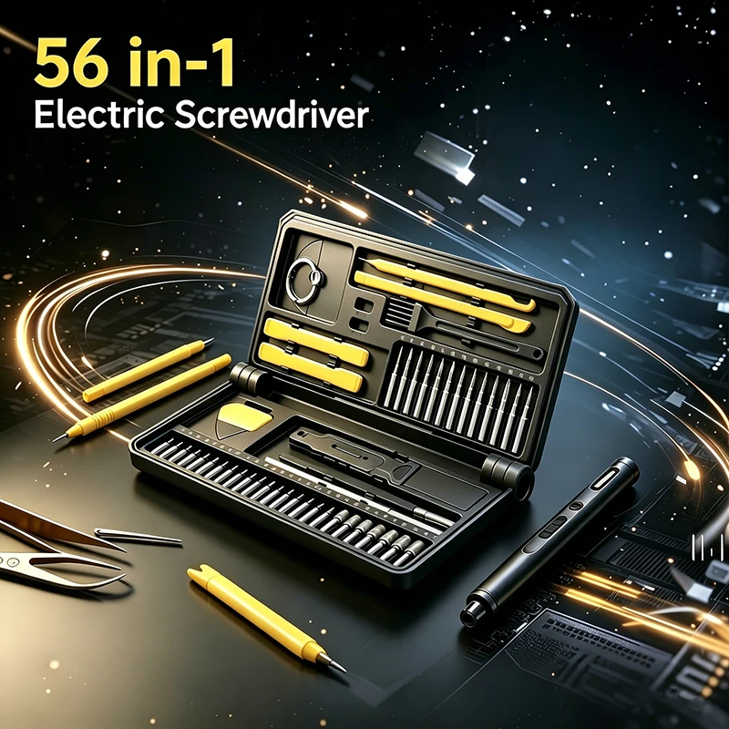 

Precision Electric Screwdriver Cordless Portable Repair Tool Set For Computer Laptop Mobile Phone Camera Watch Repair